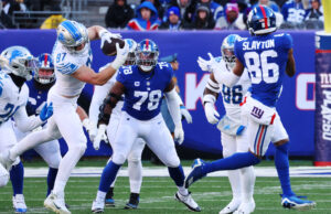 The Detroit Lions Roars Past The New York Giants