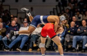 No. 1 Penn State Takes Down Maryland To Claim 2023 Big Ten Season Title 44-3