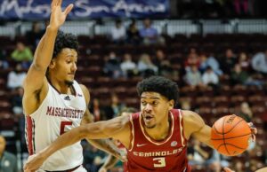 Florida State Dominates Massachusetts 92-59 to Close Out Basketball Hall of Fame Tipoff