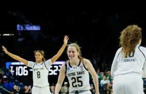 Notre Dame Rolls Past Stephen F. Austin With Olivia Miles Facing Injury Concern