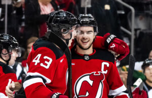NJ Devils beat Wild 3-2 In A Shoot Out At The Rock