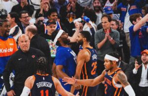 Knicks Take Commanding 3-1 Lead Over Celtics As Tatum Exits With Injury