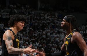 Curry Exits Early, But Warriors Rally To Beat Timberwolves In Game 1