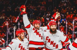 Slavin’s OT Strike Lifts Hurricanes Over Capitals In Game 1 Thriller