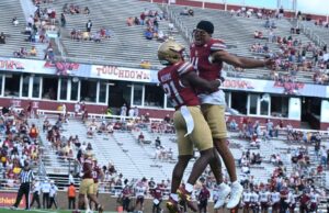 Lonergan Shines In Boston College Debut, Eagles Rout Fordham 66-10