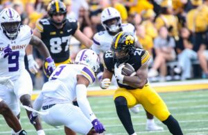 Williams Shines, Ferentz Ties Big Ten Record as Iowa Cruises Past Albany 34–7