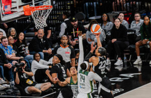 A’ja Wilson, Aces Hold Off Storm In One-Point Playoff Win