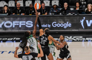 Las Vegas Aces Dominate Storm in Playoff Opener, One Win Away from WNBA History