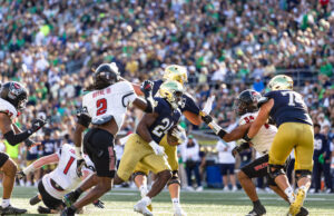 Complete Domination By The Irish Following Halftime Secures A 36-7 Victory Over NC State