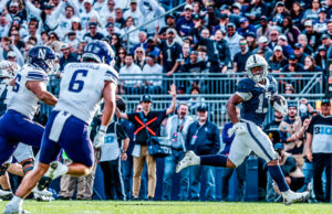 Komolafe’s Late Touchdown Lifts Northwestern Past Penn State In Stunning 22-21 Upset