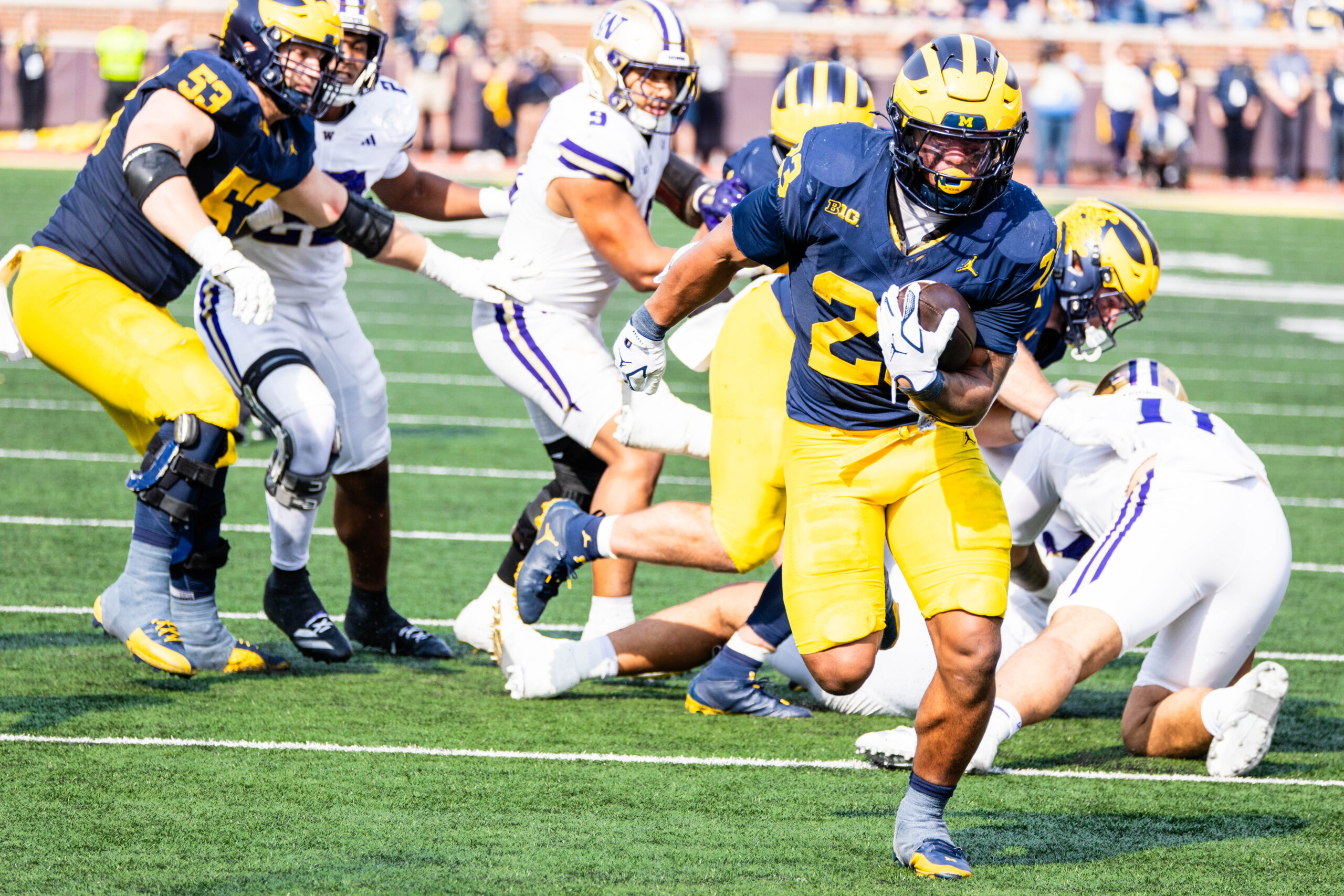 UofM football vs. Washington