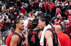 Houston’s Hot Shooting, Stifling Defense Power Past Arkansas In Newark Showdown