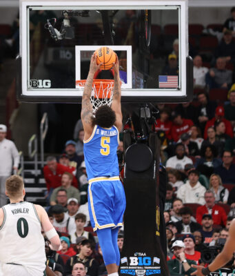 Dent, Perry Lead UCLA Past Michigan State In Big Ten Quarterfinals
