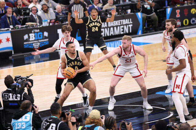 NCAAMBB - Big 10 Tournament - Nebraska Cornhuskers vs Purdue Boilermakers