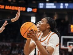 Madison Booker’s Historic 40 Powers Texas Past Oregon, Longhorns Roll Into Sweet 16