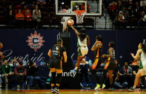 Lexie Brown’s Hot Shooting Lifts Storm Past Sun For First Win Of the Season