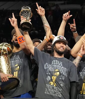 Knicks Complete Historic Journey, Capture First NBA Championship Since1973