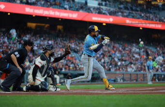 McCray’s Long-Awaited Homer Helps Giants Shut Out Brewers