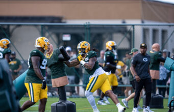 Packers Training Camp Turns Physical As Position Battles Intensify