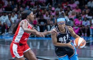 Jackie Young Records Triple-Double As Aces End Dream’s Five-Game Winning Streak
