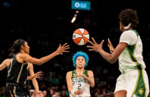 Stewart, Jones Power Liberty Past Storm 95-83 for Fifth Win in Six Games