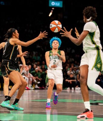 Stewart, Jones Power Liberty Past Storm 95-83 for Fifth Win in Six Games