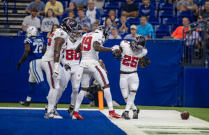 Falcons Cruise Past Colts as Rush And Strand Shine Ahead Of Penix Return