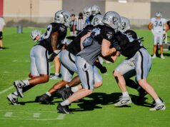 Brock Bowers Headlines Raiders’ 12th Training Camp Practice As Las Vegas Heads To Houston