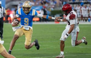 Wayne Knight’s Three Touchdowns Lift UCLA Past San Diego State
