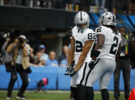 Raiders Rally Past Chargers 26-14 Behind Cousins And White