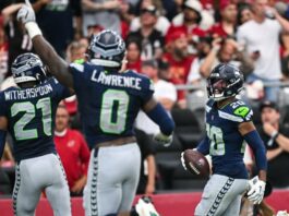 Drew Lock, Jaxon Smith-Njigba Lead Seahawks Past Cardinals 31-7