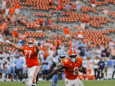 Clemson Rallies From 14-Point Deficit To Beat North Carolina 28-20