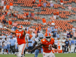 Clemson Rallies From 14-Point Deficit To Beat North Carolina 28-20