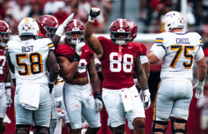 Russell Shines in First Start as Alabama Rolls Past East Carolina