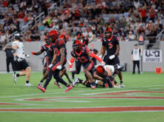 San Diego State Overwhelms Portland State Behind Sutton’s Three Touchdowns