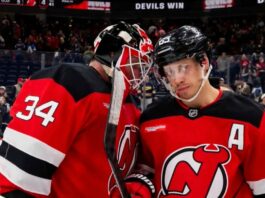 Devils Hold Off Avalanche 4-3 Behind Chisholm’s Go-Ahead Goal And Allen’s 31 Saves